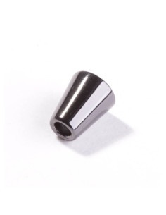 Embout clochette métal pour cordons - Canon de fusil