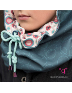 Embout clochette métal pour cordons - Rainbow 2