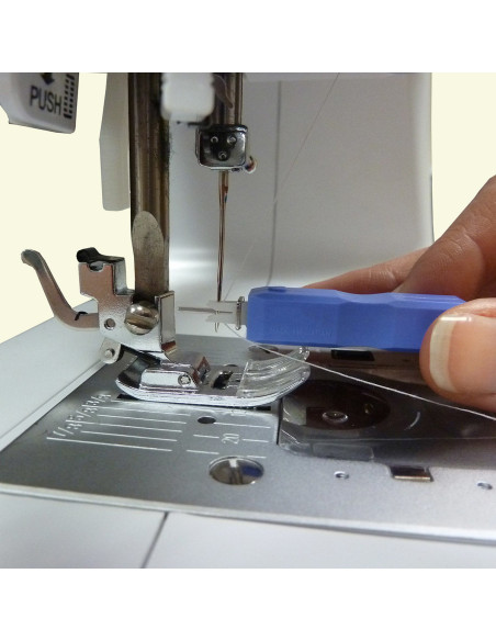 Enfile aiguille machine avec aimant