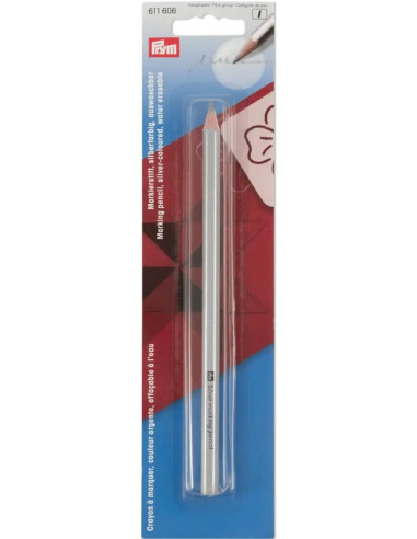 Crayon à marquer effaçable à l´eau argent