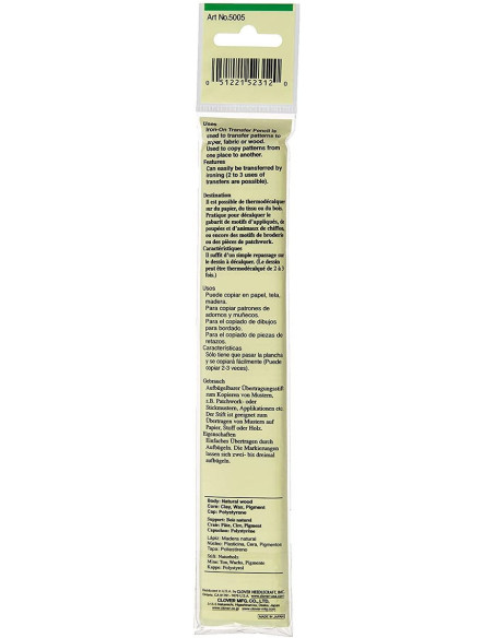 Crayon transfert thermique - Bleu