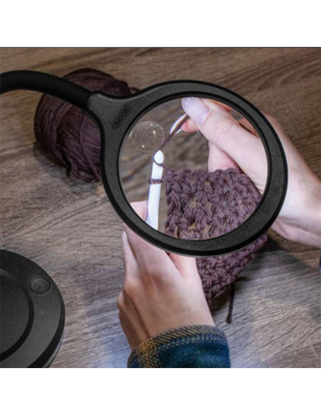 Lampe loupe de de bureau ultra lumineuse Carson Optical