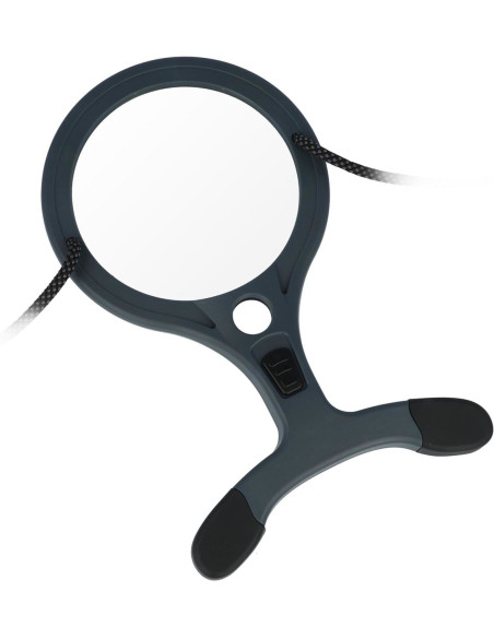 Loupe mains libres luxe ajustable avec cordonnet Carson Optical