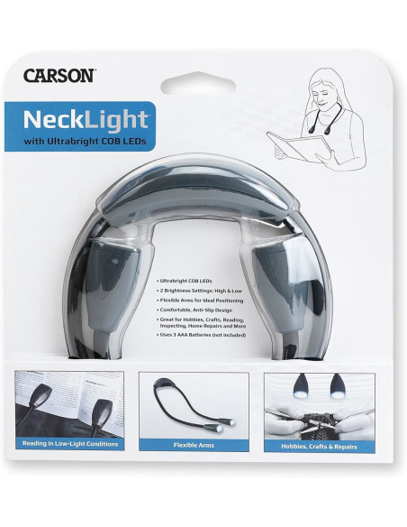 Lampe mains libres tour de cou Carson Optical