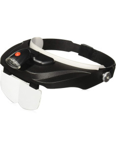 Lampe loupe serre-tête Magnivisor Deluxe Carson Optical
