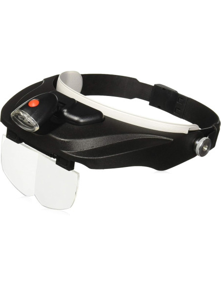 Lampe loupe serre-tête Magnivisor Deluxe Carson Optical