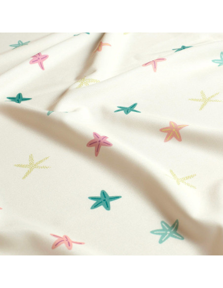 Tissu lycra maillot de bain - Étoile de mer