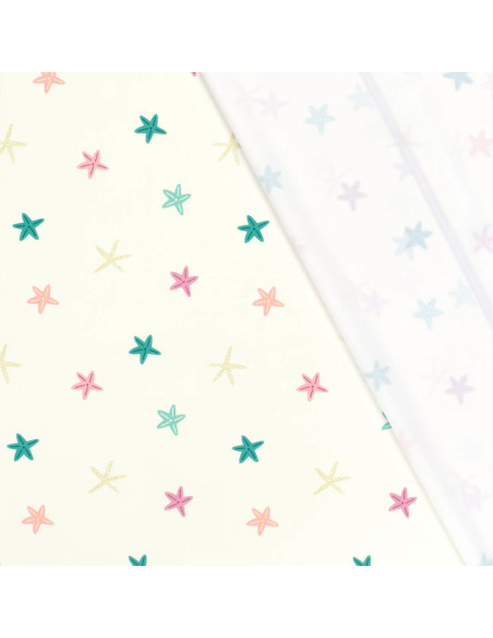 Tissu lycra maillot de bain - Étoile de mer