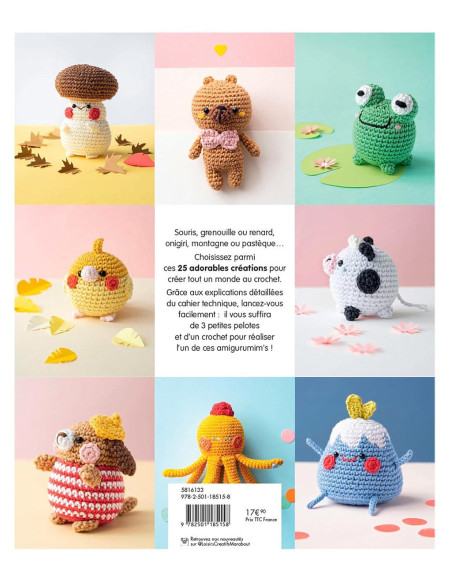 Livre je crochète mes amigurumim´s