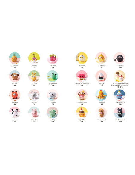 Livre je crochète mes amigurumim´s