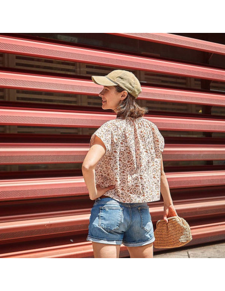 Patron de blouse ou robe Okinawa - Ikatee