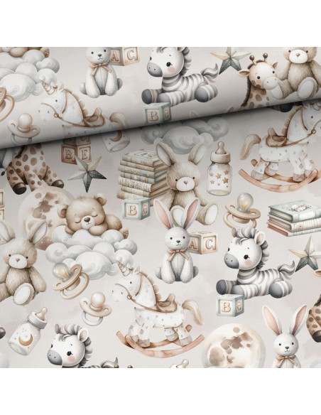 Tissu coton premium - Baby dream
