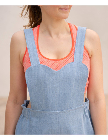 Patron de salopette, pantalon et short Hélium - Anna Rose patterns