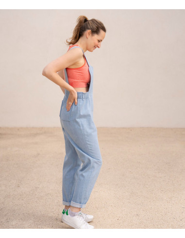 Patron de salopette, pantalon et short Hélium - Anna Rose patterns