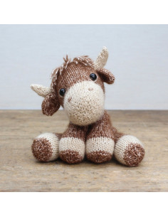 Kit tricot - Luke la vache