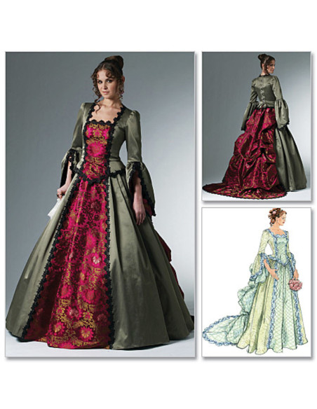 Patron de costume Victorien