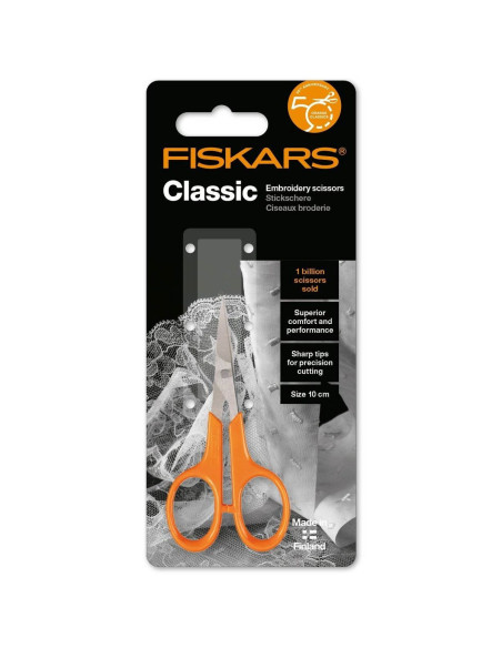 Ciseaux Fiskars précision lames droites 10 cm