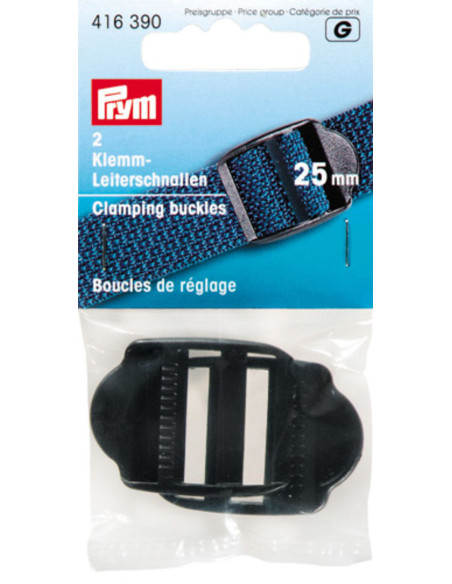 Boucles de réglage 25 mm