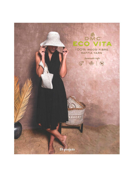 Catalogue Eco Vita Raphia DMC - 18 projets