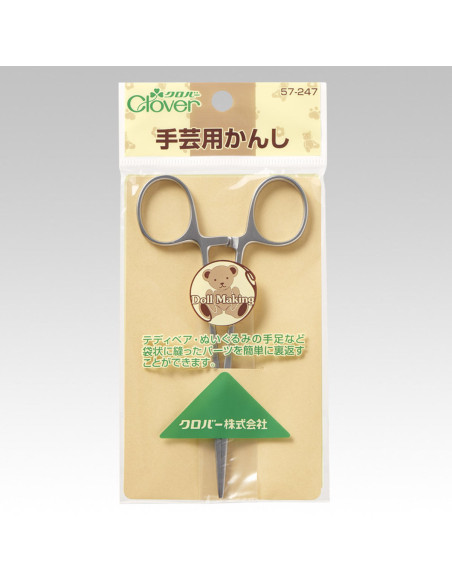 Ciseaux de rembourrage pour peluches 13 cm Clover