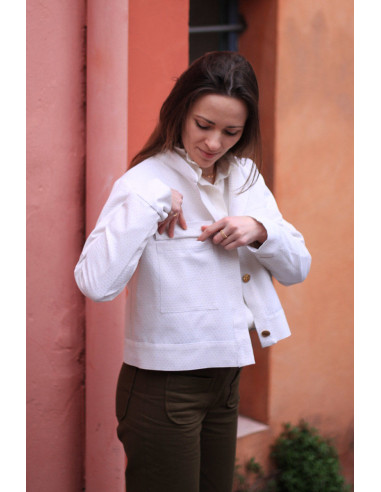 Patron de veste Clarence - Cha´ Coud