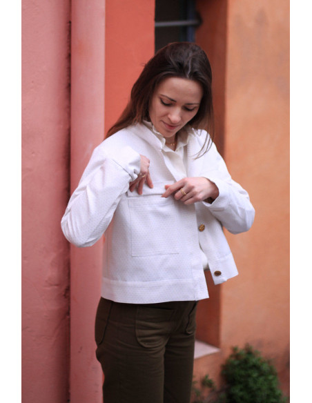 Patron de veste Clarence - Cha´ Coud