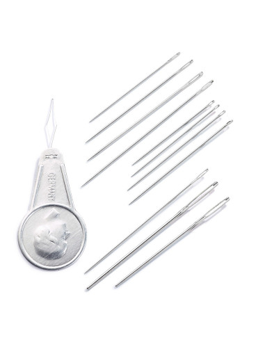 Assortiment de 50 aiguilles à coudre, à repriser et à tapisser