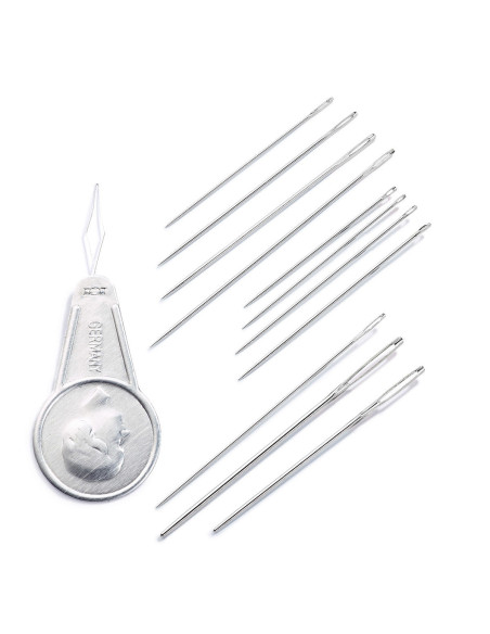 Assortiment de 50 aiguilles à coudre, à repriser et à tapisser