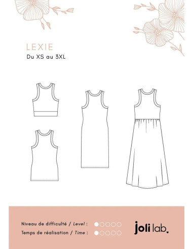 Patron de robe Lexie - Joli Lab
