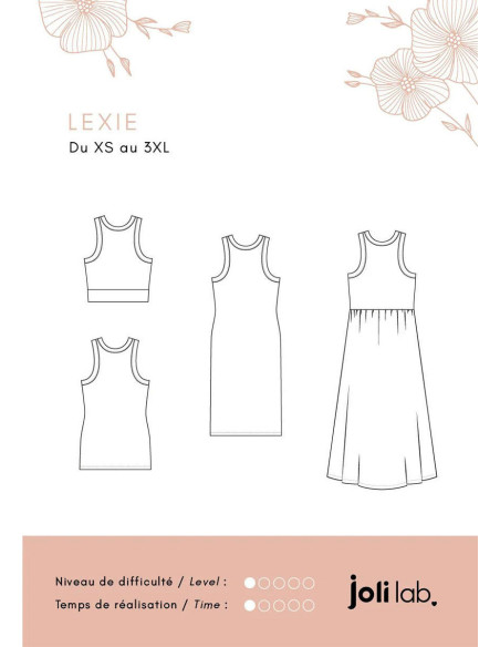 Patron de robe Lexie - Joli Lab