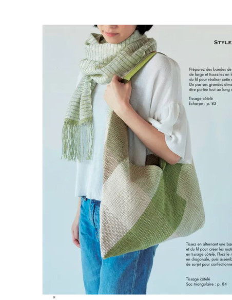 Livre leçon de tissage Sakiori