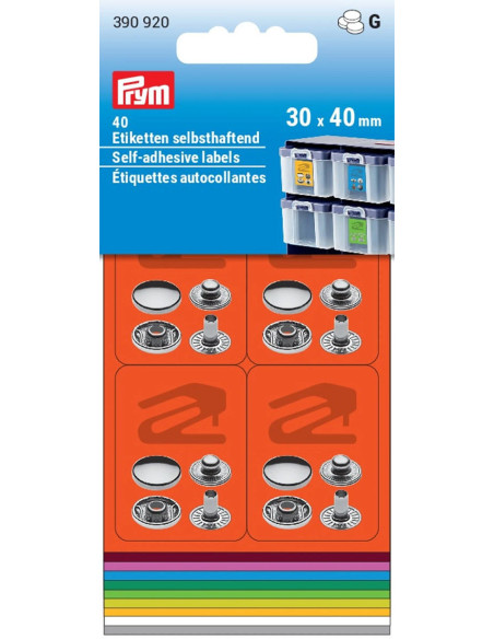 Étiquettes autocollantes de couleur VARIO