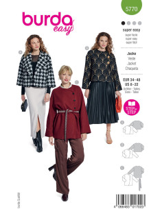 Patron de veste - Burda 5770