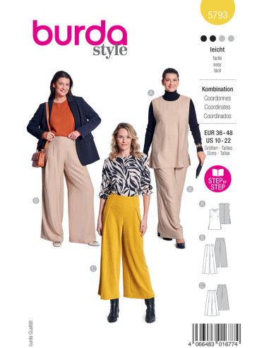 Patron d´ensemble - Burda 5793