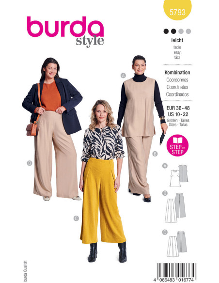 Patron d´ensemble - Burda 5793