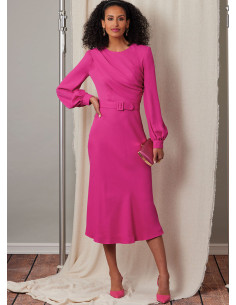 Patron de robe - Vogue 2043 2