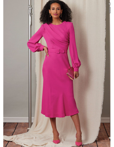Patron de robe - Vogue 2043