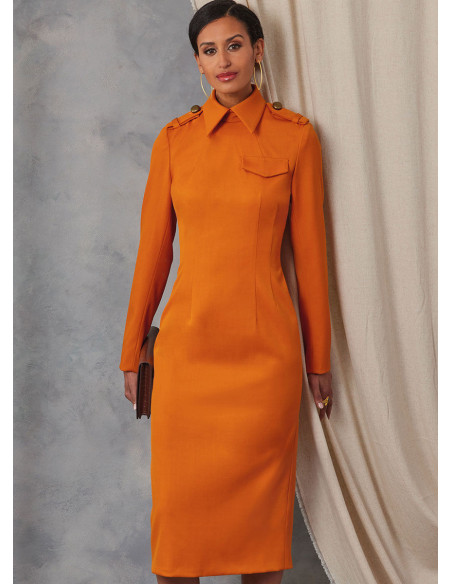 Patron de robe - Vogue 2045
