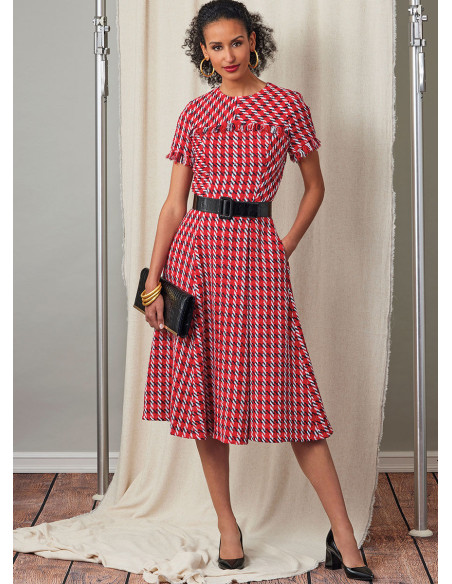 Patron de robe - Vogue 2046