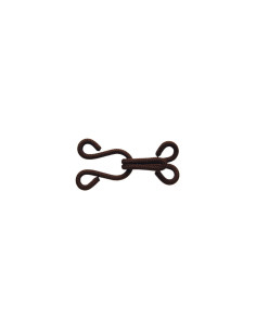 Agrafes et portes pour fourrures - Marron 2