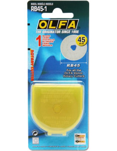 1 lame de rechange pour cutter Olfa - 45 mm
