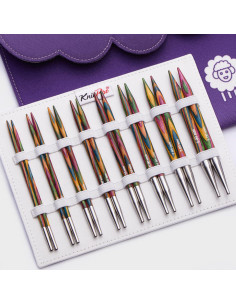 Trousse aiguilles à tricoter circulaires KnitPro Deluxe Symfonie Wood 2