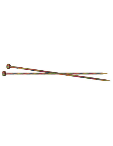 Aiguilles à tricoter en bois Symfonie KnitPro 40 cm