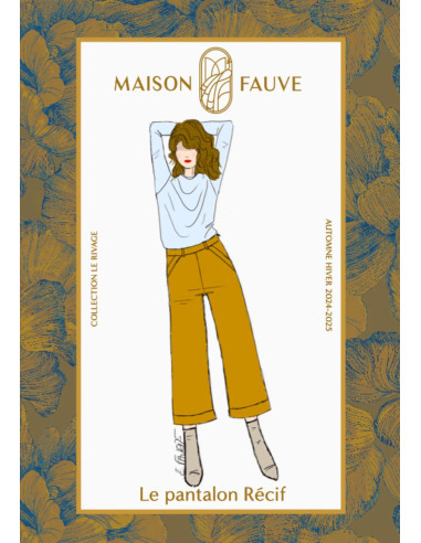 Patron de pantalon Recif - Maison Fauve