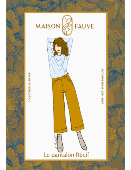 Patron de pantalon Recif - Maison Fauve