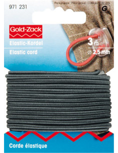 Corde élastique noire