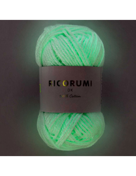 Fil phosphorescent Glow in the dark Ricorumi