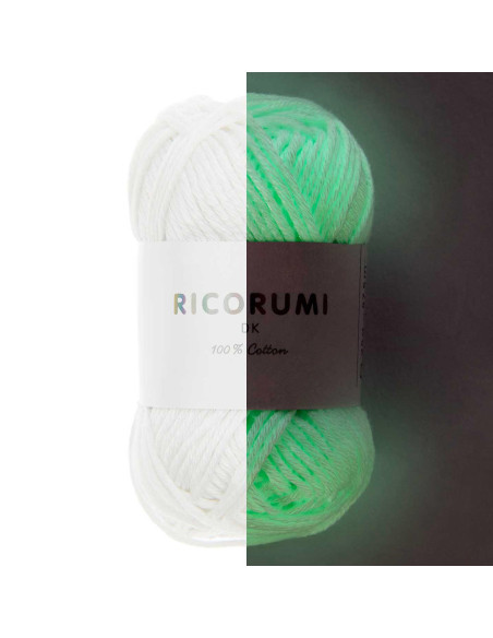 Fil phosphorescent Glow in the dark Ricorumi