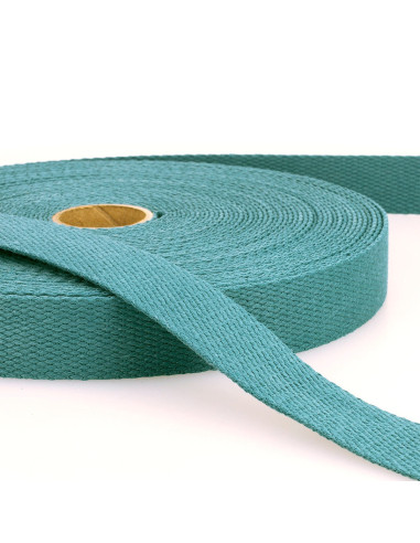 Sangle coton pour sacs - Eucalyptus