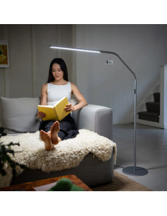 Lampe sur pied Daylight Slimline 4 - Gris glace 2